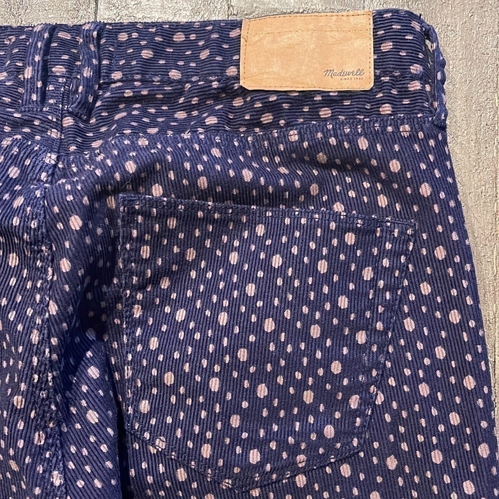 Madewell
Purple Corduroy Polka Dot Skinny Jeans - Picture 6 of 10